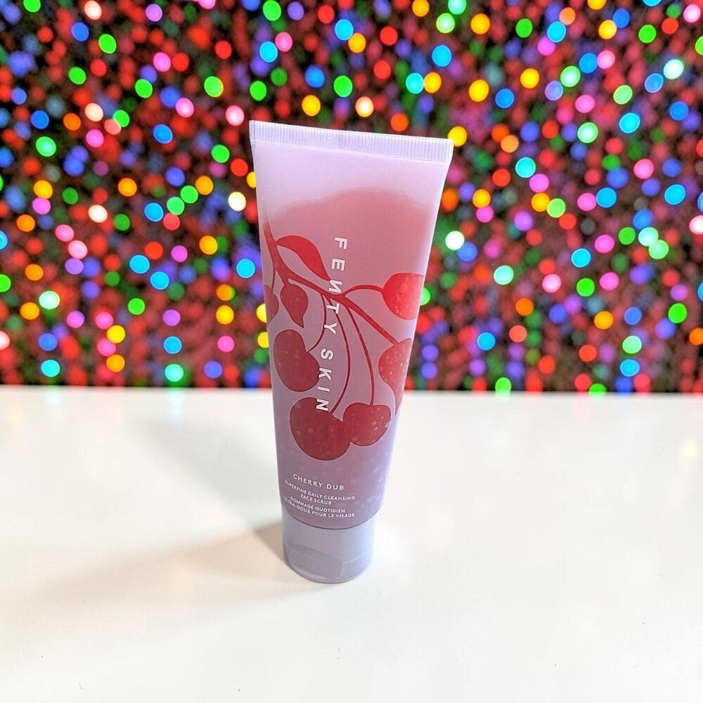 Fenty Skin Cherry Dub Triple Action AHA Body Scrub New Without Box 2.1 fl Oz